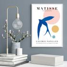 Quadro Arte Matisse Passarinho 24x18cm - com vidro