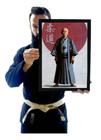 Quadro Arte Mestre Jigoro Kano Jiu Jitsu Decoração Academias