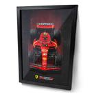 Quadro Automotivo Carro de Corrida F1 sf-24 Moldura e Vidro