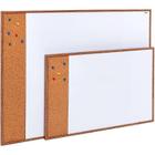 Quadro Aviso Moldura Madeira 80X60CM UV Brilhante FIT Bambu