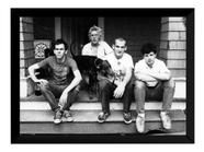 Quadro Banda Minor Threat Straight Edge Poster Moldurado - Fanarte