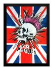 Quadro Banda Sex Pistols Punk Arte Rock Moldura 42x29cm