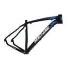 Quadro Bicicleta 29x19" MTB Alumínio Liberty Preto/Azul