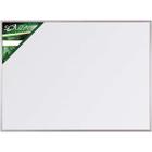 Quadro Branco Moldura Alumínio 070X050Cm Popular