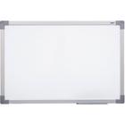 Quadro Branco Moldura Aluminio 070X050CM. UV SOFT