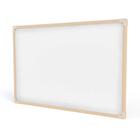 Quadro branco uv madeira pinus neo 040 x 030 cm