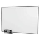 Quadro Branco UV Moldura Alumínio 40X30 cm com Suporte Stalo