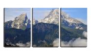 Quadro canvas 55x110 picos de três montanhas