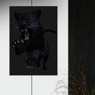 Quadro Canvas Decorativo para Sala Pulo da Pantera 70x50