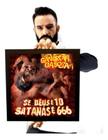 Quadro Capa Lp Gangrena Gasosa Se Deus É 10, Satanás É 666