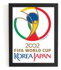 Quadro Cartaz Copa Do Mundo 2002 Koreia Japão 44x32cm