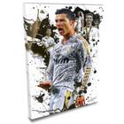 Quadro Cristiano Ronaldo Rei Da Champions 40x60cm