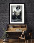 Quadro Darth Vader Bathroom 60x48cm