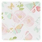 Quadro de avisos com fotos de memorando Sweet Jojo Designs Butterfly Floral