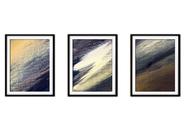 Quadro decor 30x66 canvas formas abstratas mod 223