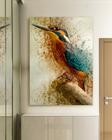 Quadro Decorartivo Pássaro Canvas 50x70- Foto Paulista