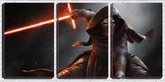 Quadro Decorativo 30x66 kylo ren arte stars wars