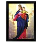 Quadro Decorativo 33x45 Nossa Senhora Auxiliadora Mod. 1