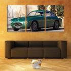 Quadro Decorativo 55x110 carro antigo cor grafite