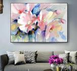 Quadro Decorativo 60x 40 Floral Abstrato