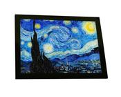 Quadro Decorativo A3 A Noite Estrelada Van Gogh Poster Arte