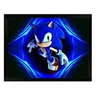 Quadro e poster Sonic e Super Sonic pixel - Quadrorama