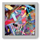 Quadro Decorativo - Abstrato - 22cm x 22cm - 193qdab