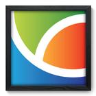 Quadro Decorativo - Abstrato - 33cm x 33cm - 053qnabp