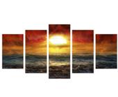 Quadro Decorativo Abstrato XVII - Beautiful sunset