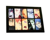 Quadro Decorativo Kakashi Chidori Naruto c/ Moldura e Vidro