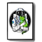 Quadro decorativo Alien Desenho Filme Arte Capa para sala quarto em  Promoção na Americanas