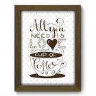 Quadro Decorativo - All You Need - 19cm x 25cm - 140qdrm