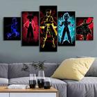 Quadro Decorativo Animes Otaku Naruto Shippuden Monkey Luffy One Piece Goku Dragon Ball Super Z