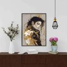 Quadro Decorativo Arte Michael Jackson 33X24Cm