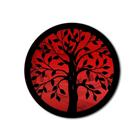 Quadro Decorativo Árvore da Vida Vermelho Espelhado em MDF
