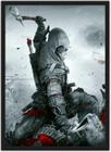 Quadro Decorativo Assassins Creed Games Jogos Geek Decorações Com Moldura G01