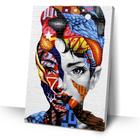 Quadro Decorativo Audrey Hepburn Arte Grafite 60x90 Grande