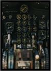 Quadro Decorativo Avião Aeronave Cockpit Cabine Escritório Salas Quartos Com Moldura RC012