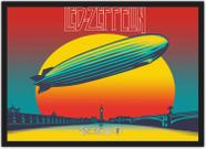 Quadro Decorativo Bandas Led Zeppelin Com Moldura Salas e Quartos G02