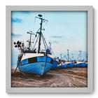 Quadro Decorativo - Barcos - 33cm x 33cm - 024qnpbb