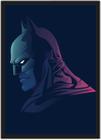 Quadro Decorativo Batman Nerd Geek Super Heróis Decorações Com Moldura