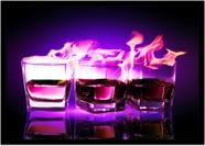 Quadro Decorativo Bebidas Drink Coquetel Whisky Pub Bares Lanchonetes Com Moldura RC043