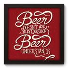 Quadro Decorativo - Beer - 22cm x 22cm - 008qdrp