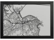 Quadro Decorativo Big Cities Mapa 25x35cm