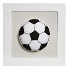 Quadro Decorativo Bola Futebol Quarto Bebê Infantil Menino