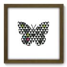 Quadro Decorativo - Borboleta - 33cm x 33cm - 250qdsm