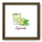 Quadro Decorativo - Caipirinha - 33cm x 33cm - 377qdcm