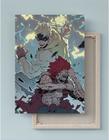 Quadro Decorativo Canvas Boku No Hero Kirishima e Fat Gum 01