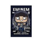Quadro Decorativo Canvas Chib Eminem Rapper Americano Azul