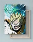 Quadro Decorativo Poster Game Dbz Desenho Goku em Promoção na Americanas